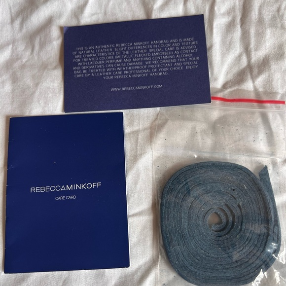 Rebecca Minkoff Regan Satchel in Blue - Picture 4 of 6